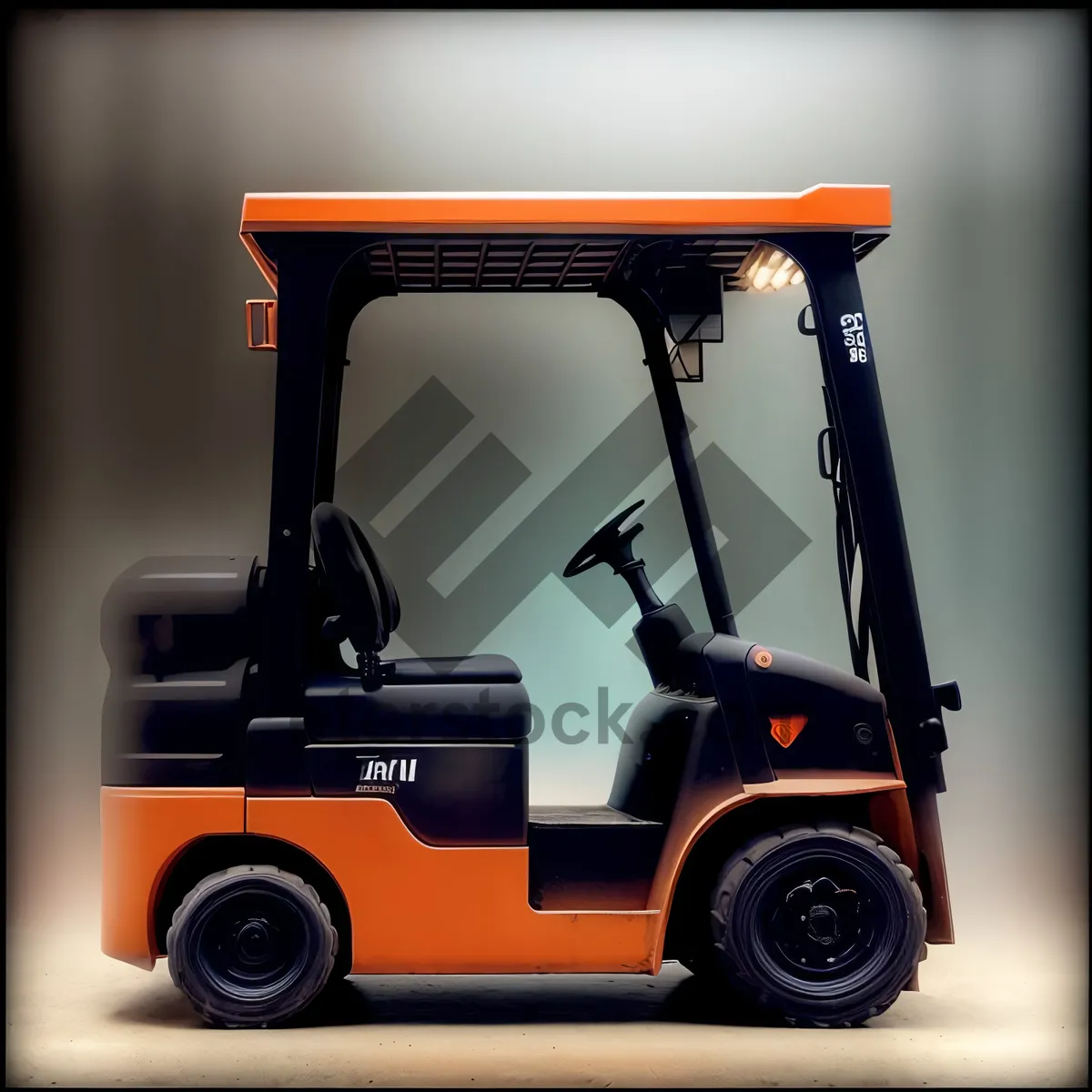 Picture of Industrial Forklift Truck - Heavy Equipment Transportation