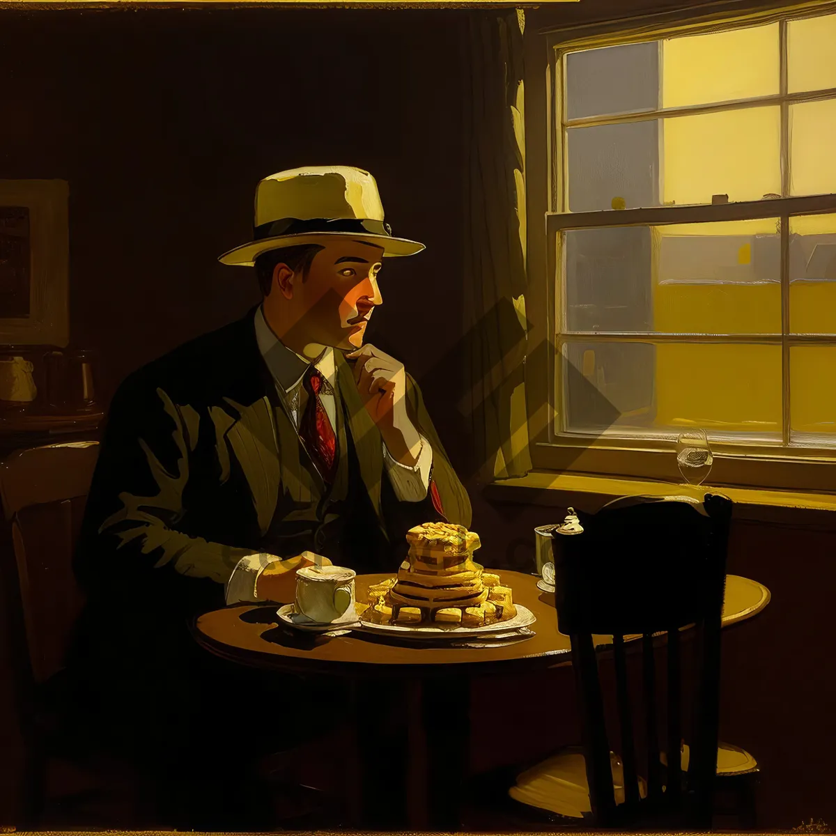 Picture of Smiling Construction Engineer in Safety Helmet