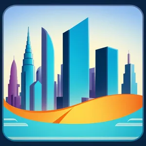 Vibrant Pencil Rainbow: Colorful School Drawing and Design