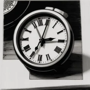 Classic Timepiece on Wall Clock