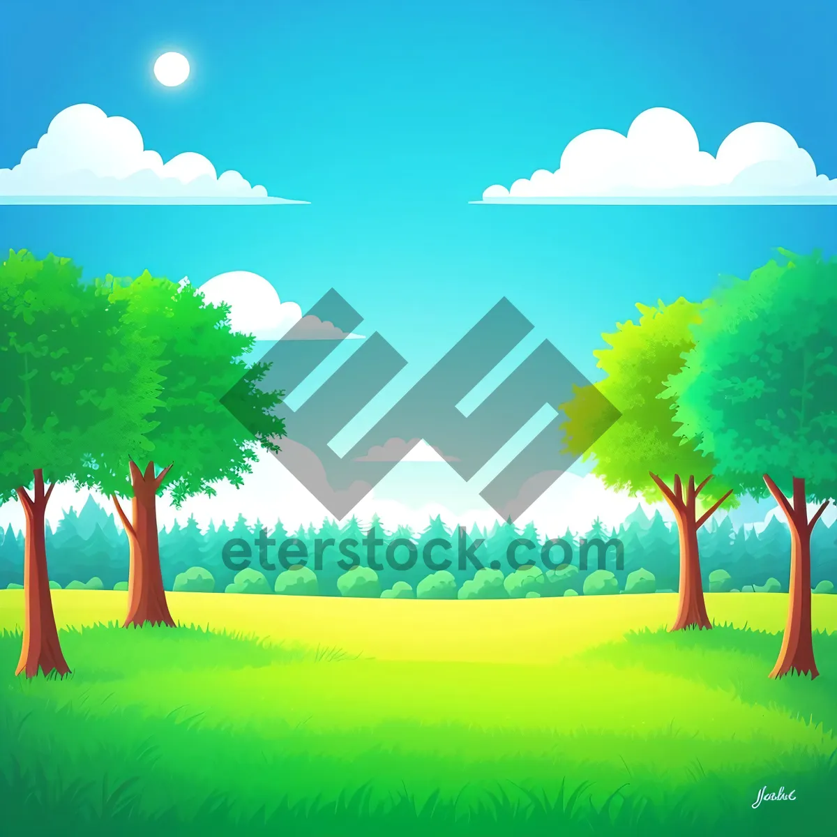 Picture of Serenity in the Rolling Meadow
