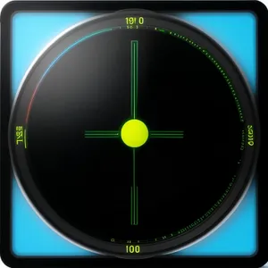 Analog clock icon for dashboard display