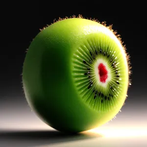 Juicy Kiwi Slice: Refreshing and Nutritious Tropical Fruit