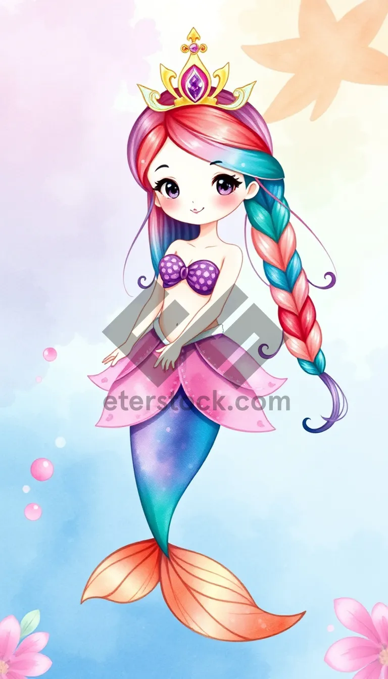 Picture of Cartoon boy smiling with amulet charm clip art.