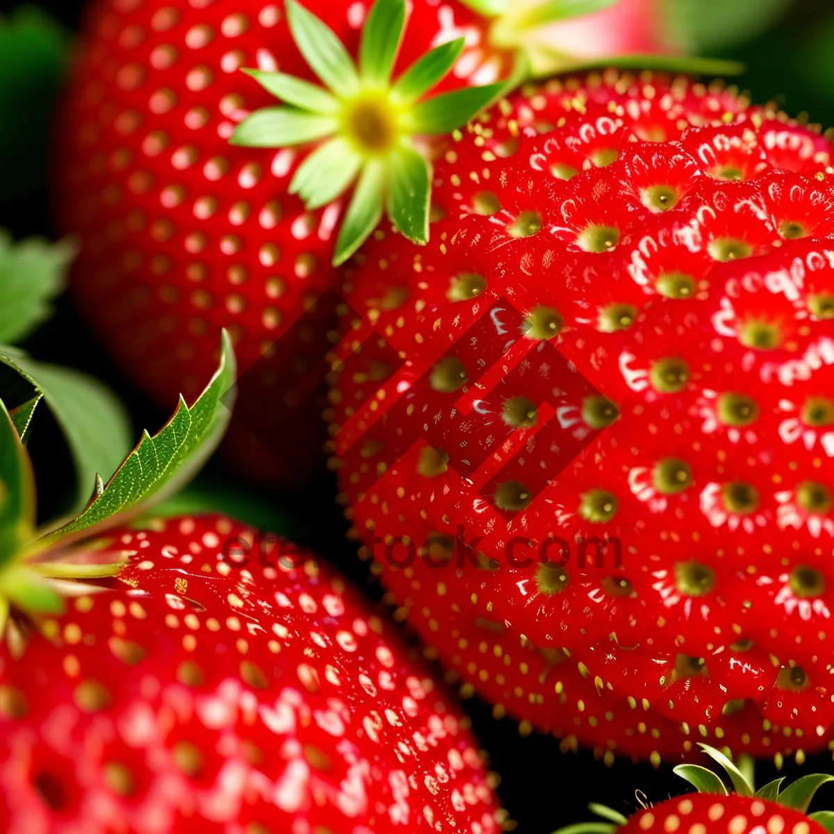 Picture of Juicy Strawberry Delight: Fresh, Sweet, and Healthy