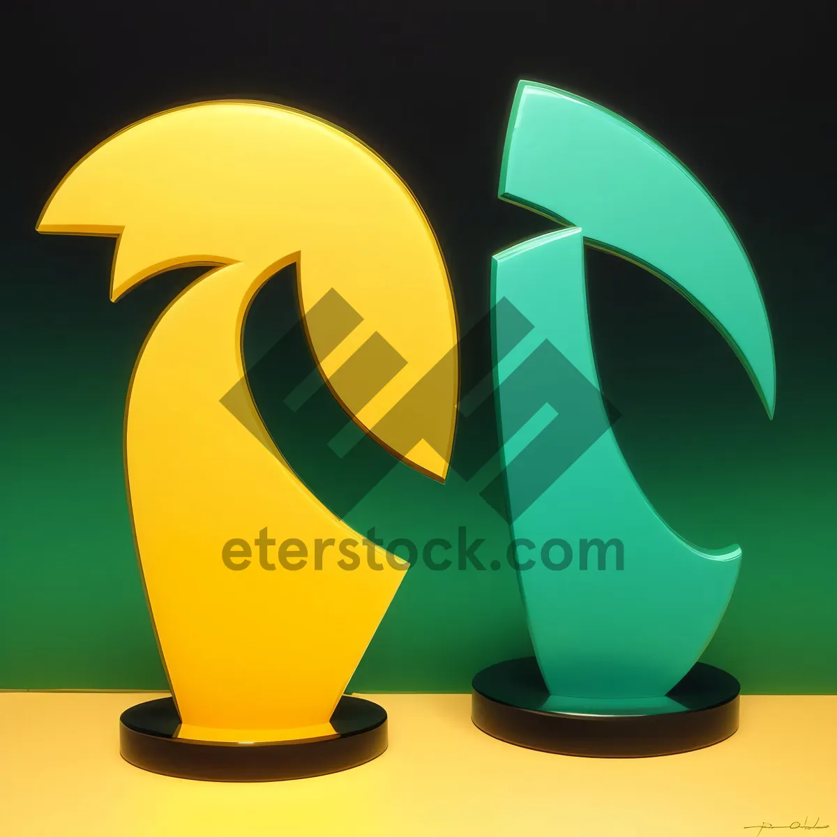 Picture of 3D Icon Trash Bin Business Symbol