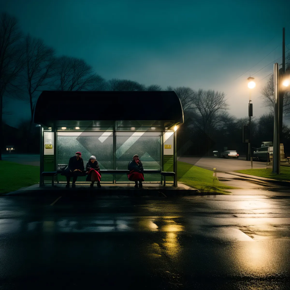 Picture of Golf Go-Kart Racing in Urban Landscape