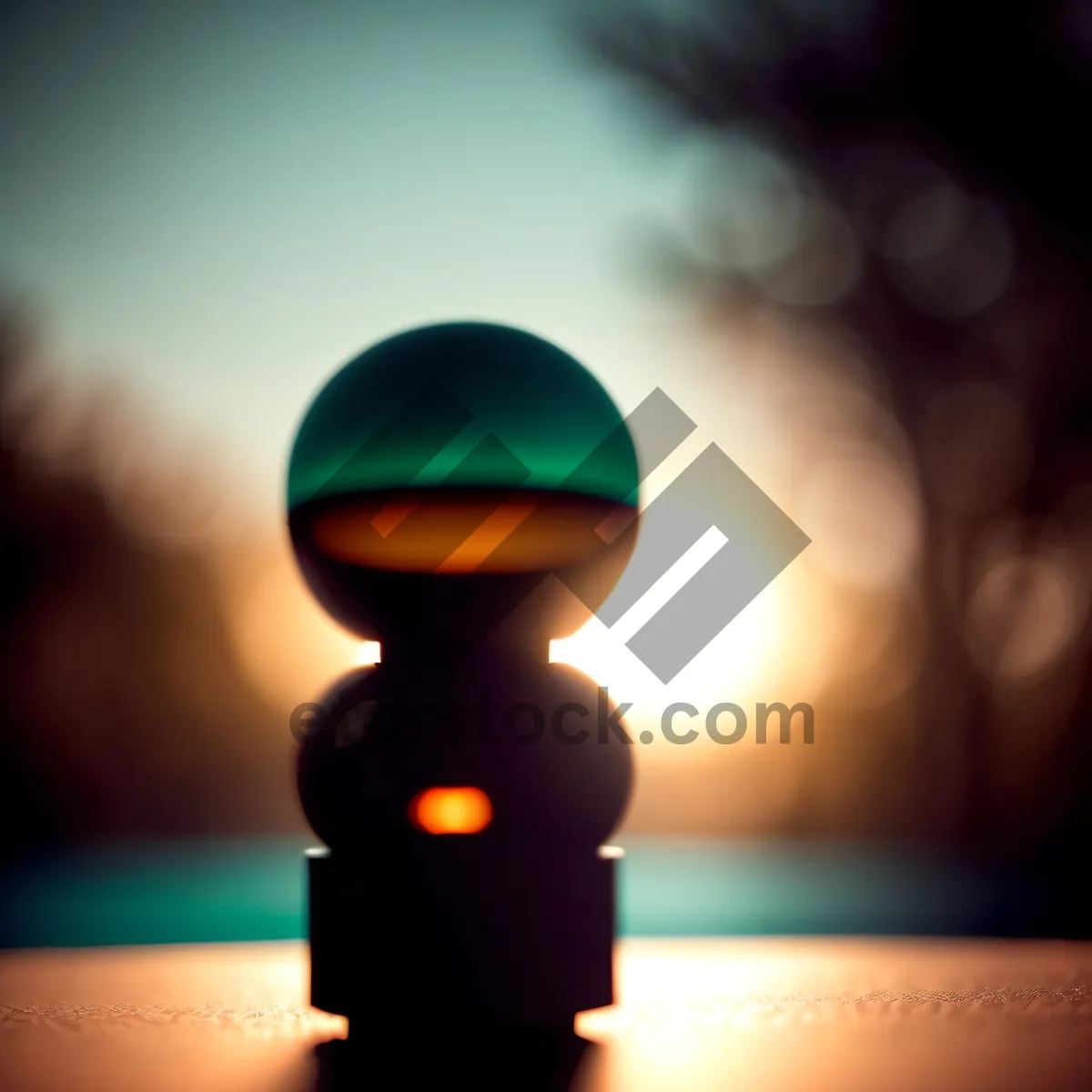 Picture of 3D Render of Man Holding Light Bulb in Sunlight