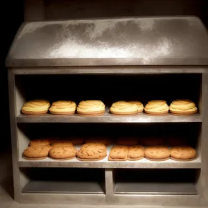 Bakery's Freshly Baked Delicacies on Display