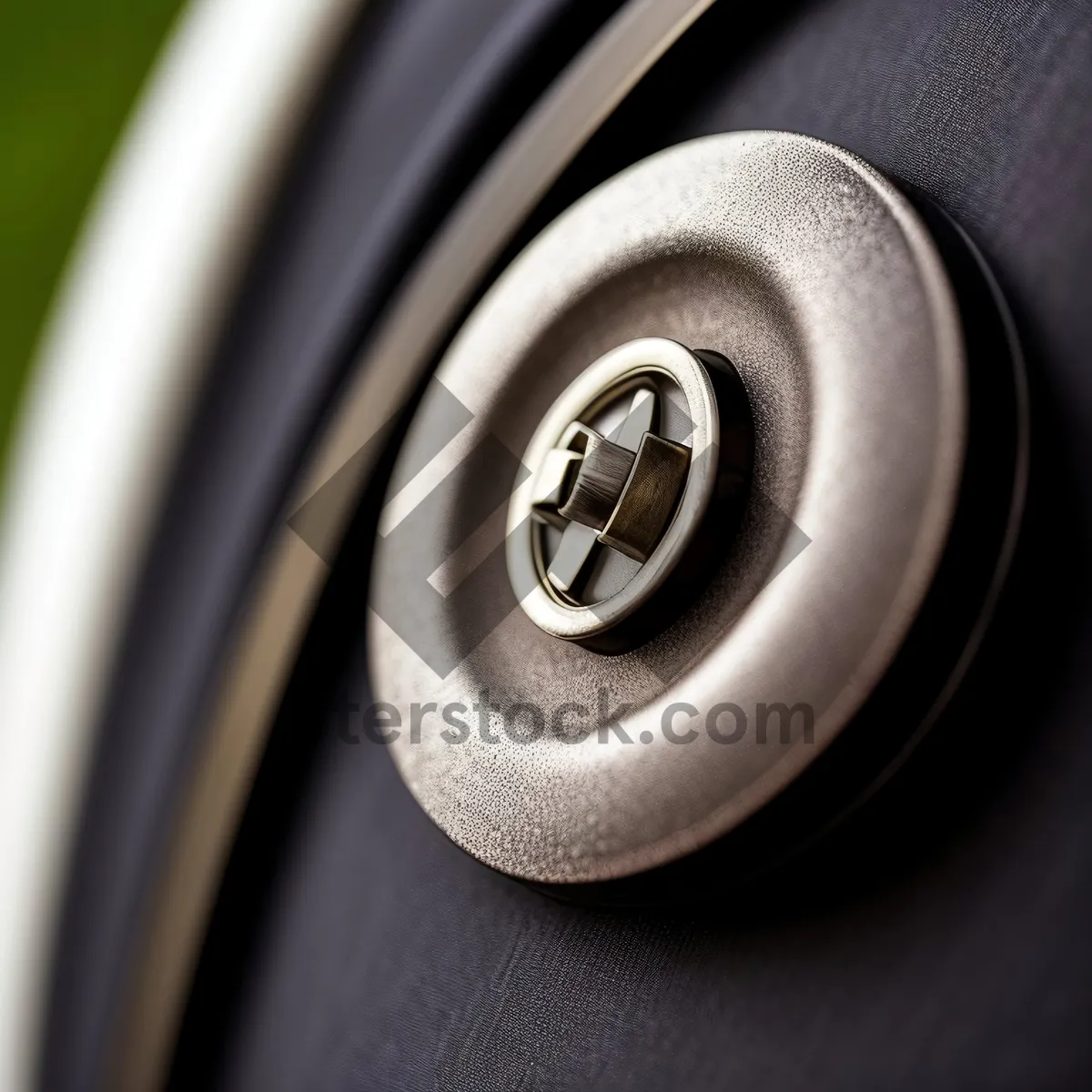 Picture of Black Control Button: Steering Wheel Device Technology