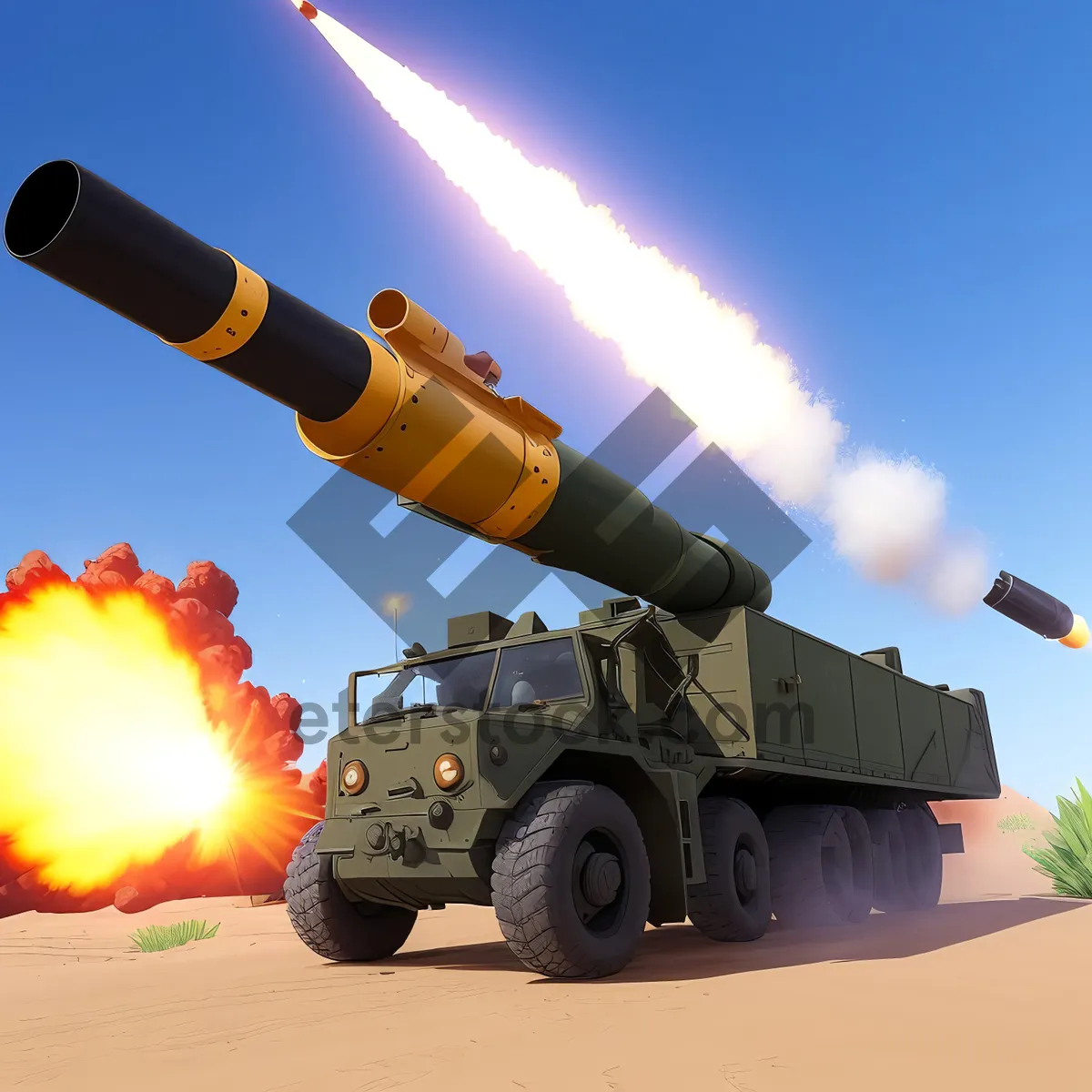 Picture of Sky-bound Armament: High-Angle Rocket Launcher