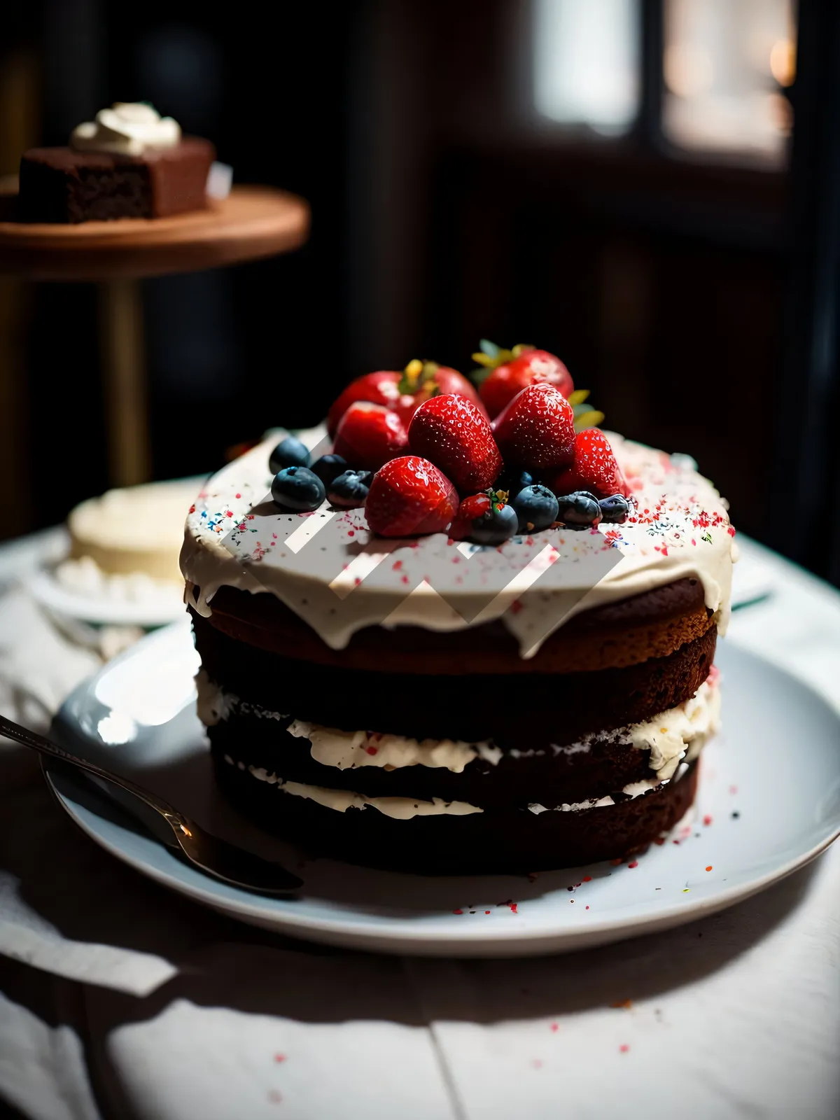 Picture of Fresh Berries and Cream Delight