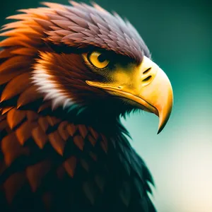 Wild Hunter with Majestic Feathers: Bald Eagle