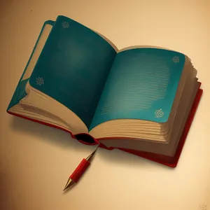 Blank Notebook on Office Desk