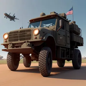 Powerful Military Half-Track Truck: Perfect Conveyance for Heavy Transportation