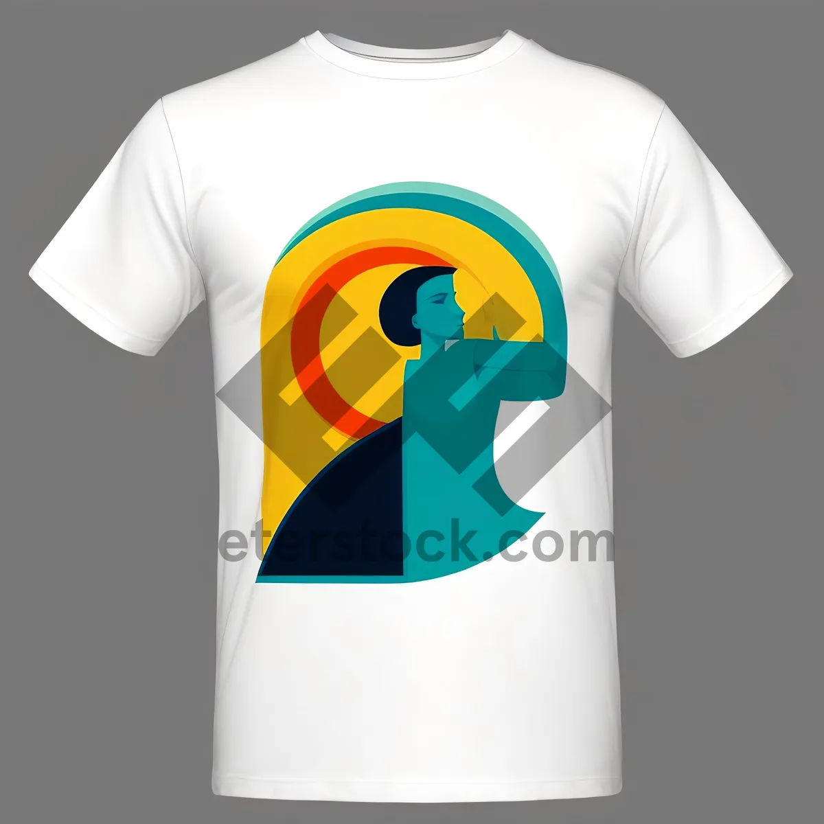 Picture of Stylish Cotton T-Shirt for Men