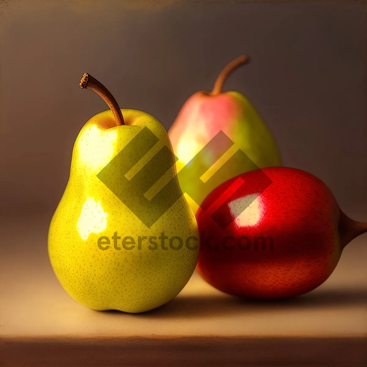 Picture of Fresh and Juicy Citrus Fruits: Apples, Oranges, and Lemons