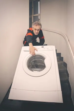 Modern, Energy-Efficient Washer for Home Use