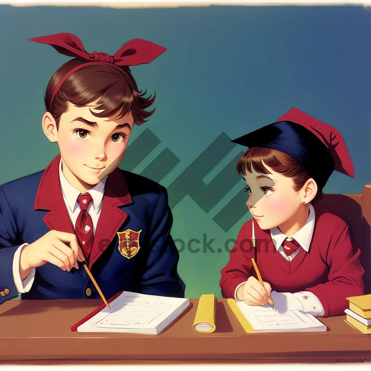 Picture of Smiling Male Comedian in Professional Hat and Suit