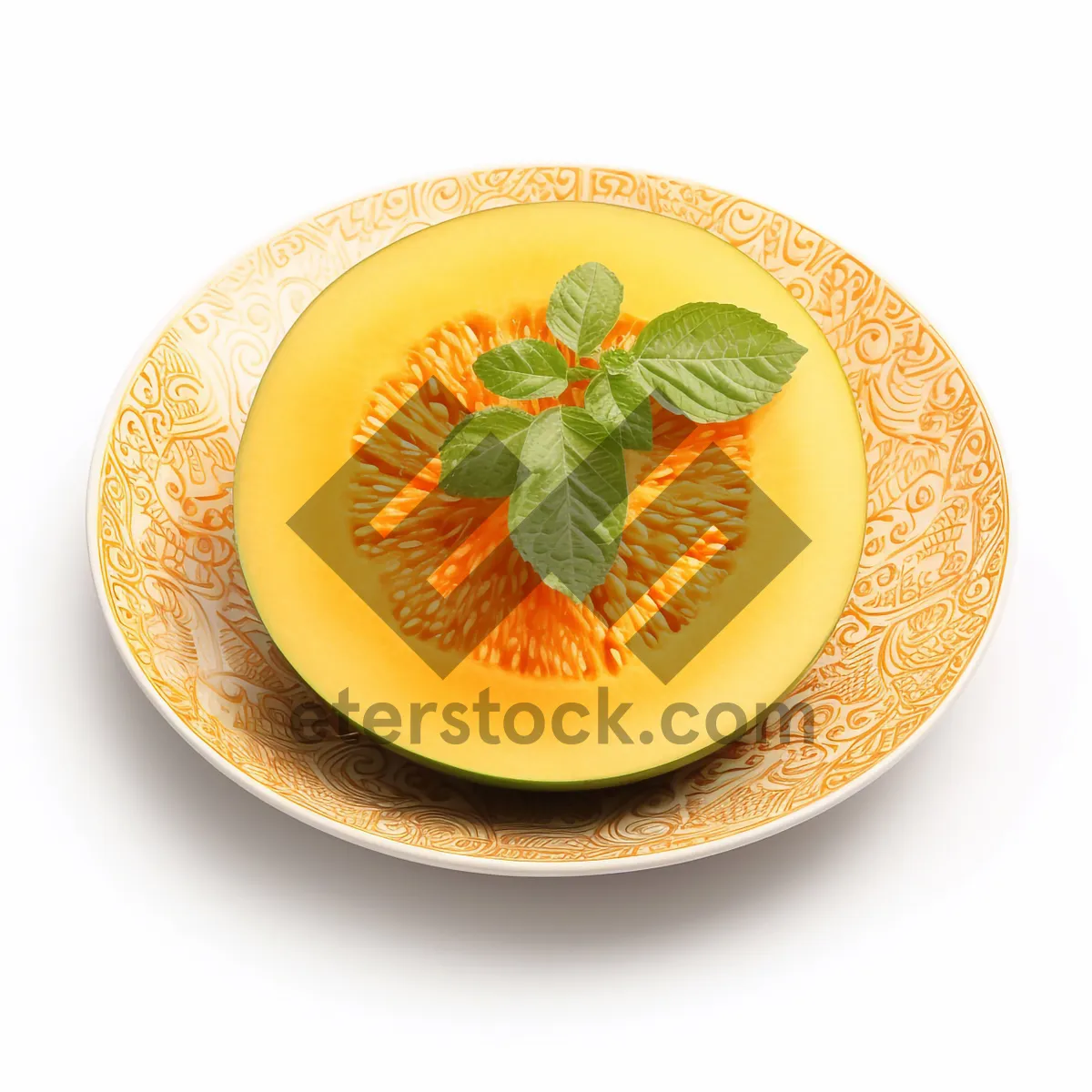 Picture of Fresh Citrus Fruit Salad with Sweet Lemon Slices