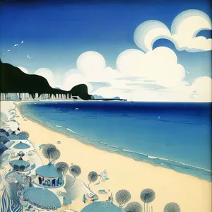 Idyllic Tropical Beach Paradise