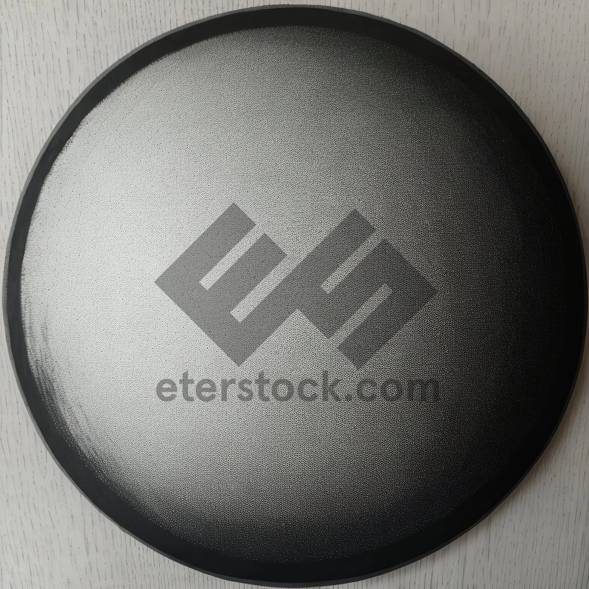 Picture of Black Metal Kitchen Wok Utensil - Empty