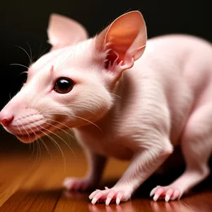 Adorable Furry Kitten with Whiskers