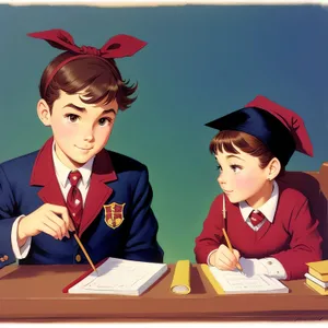 Smiling Male Comedian in Professional Hat and Suit