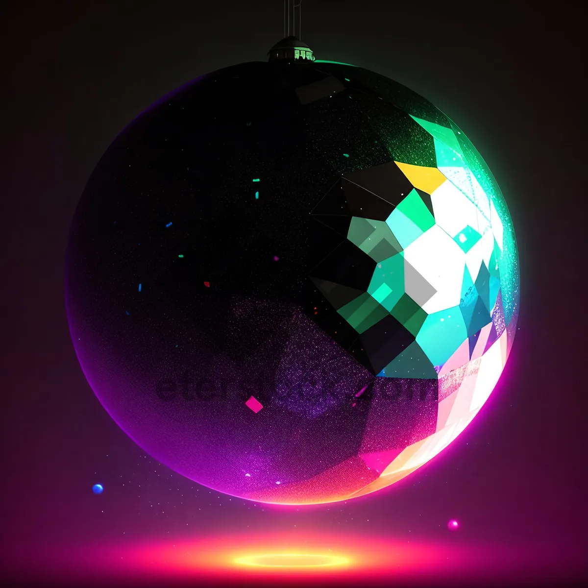 Picture of Glowing Sphere of World Lights - Global Championship Night