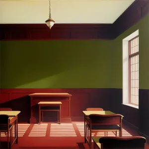 Modern Home Interior with Stylish Wood Furniture