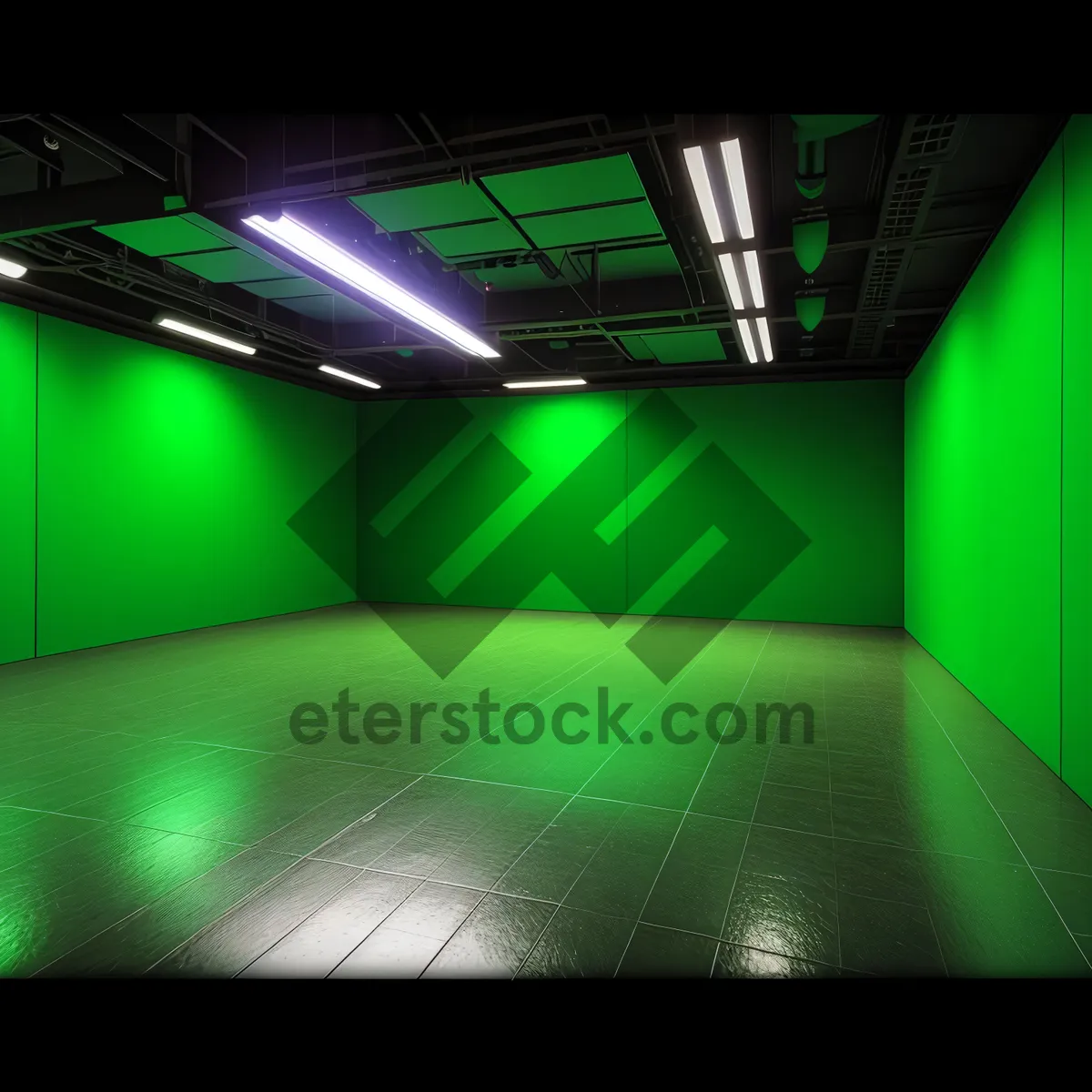 Picture of Glowing Fractal Energy Pattern - 3D Digital Art