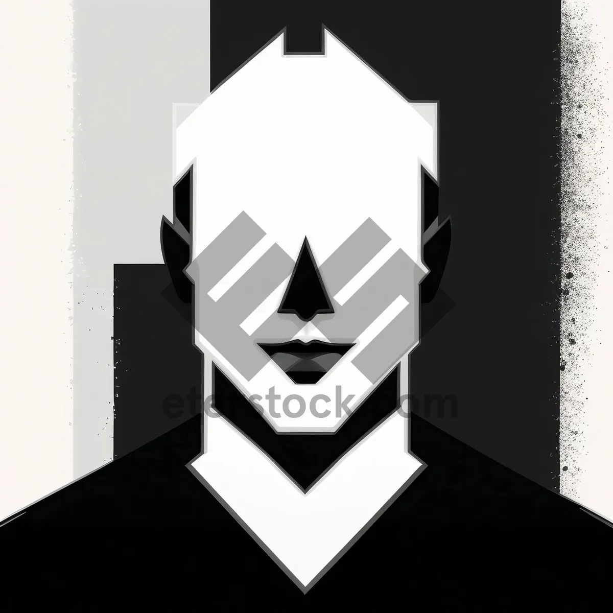 Picture of Black 3D Icon Symbol Graphic Design