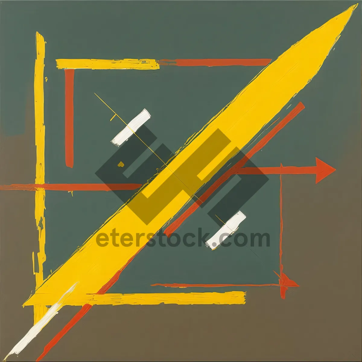 Picture of Dynamic Business Arrow Design