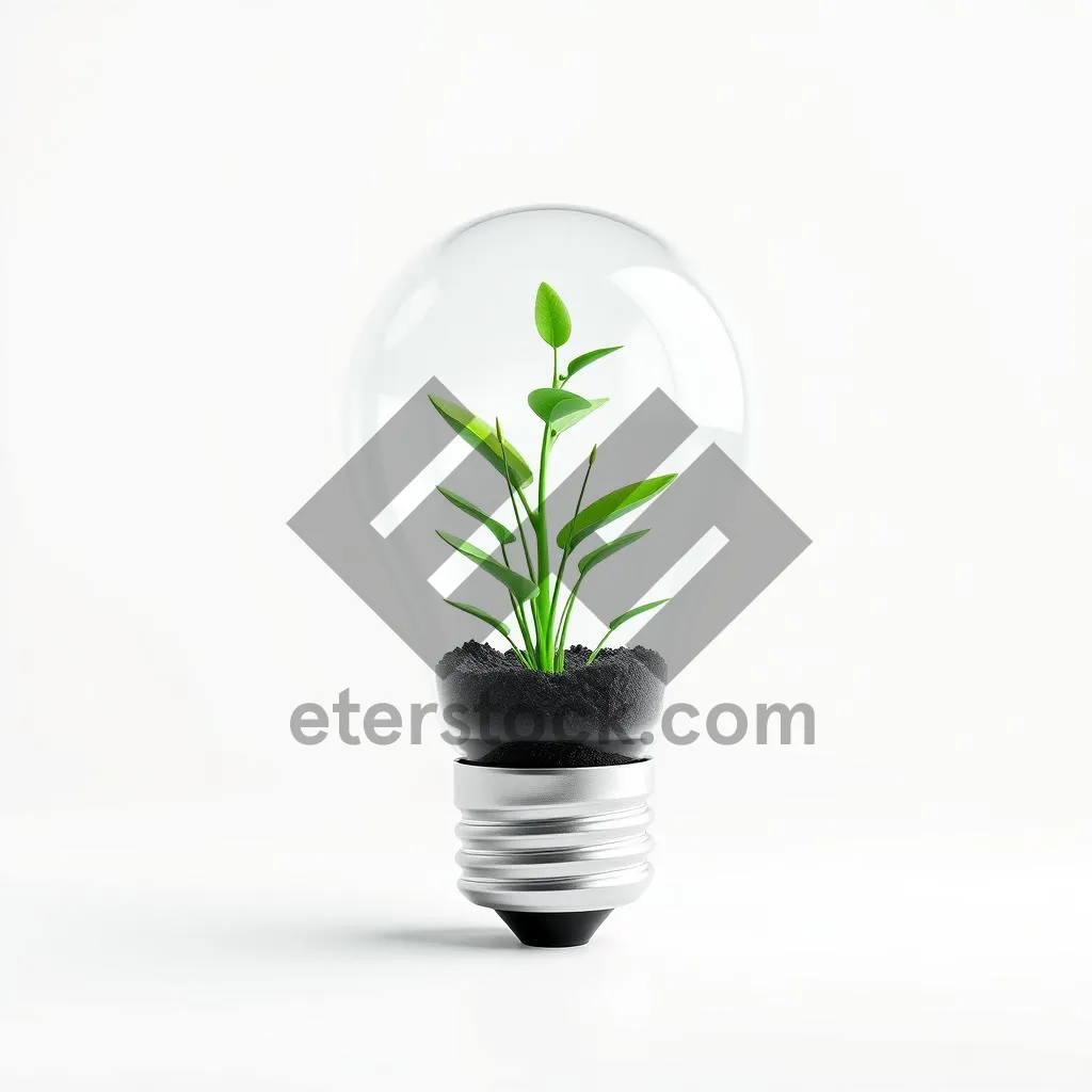 Picture of Green energy lamp technology for eco-friendly solutions