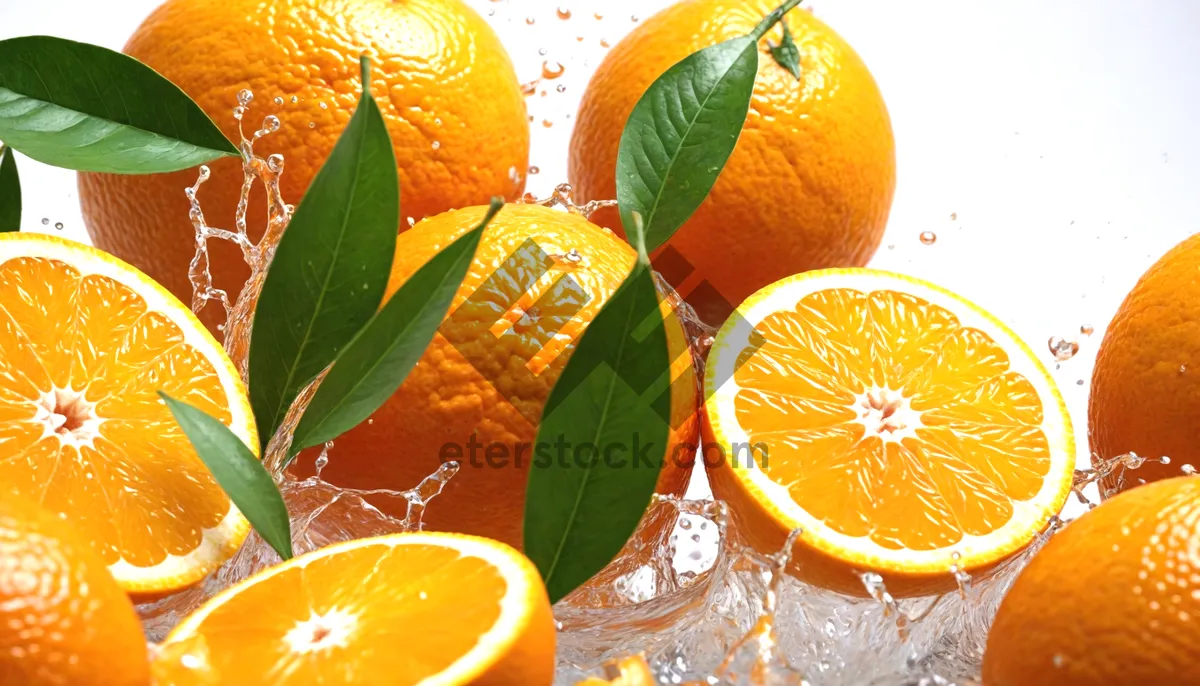 Picture of Fresh Citrus Fruit Slices for Healthy Breakfast Juice