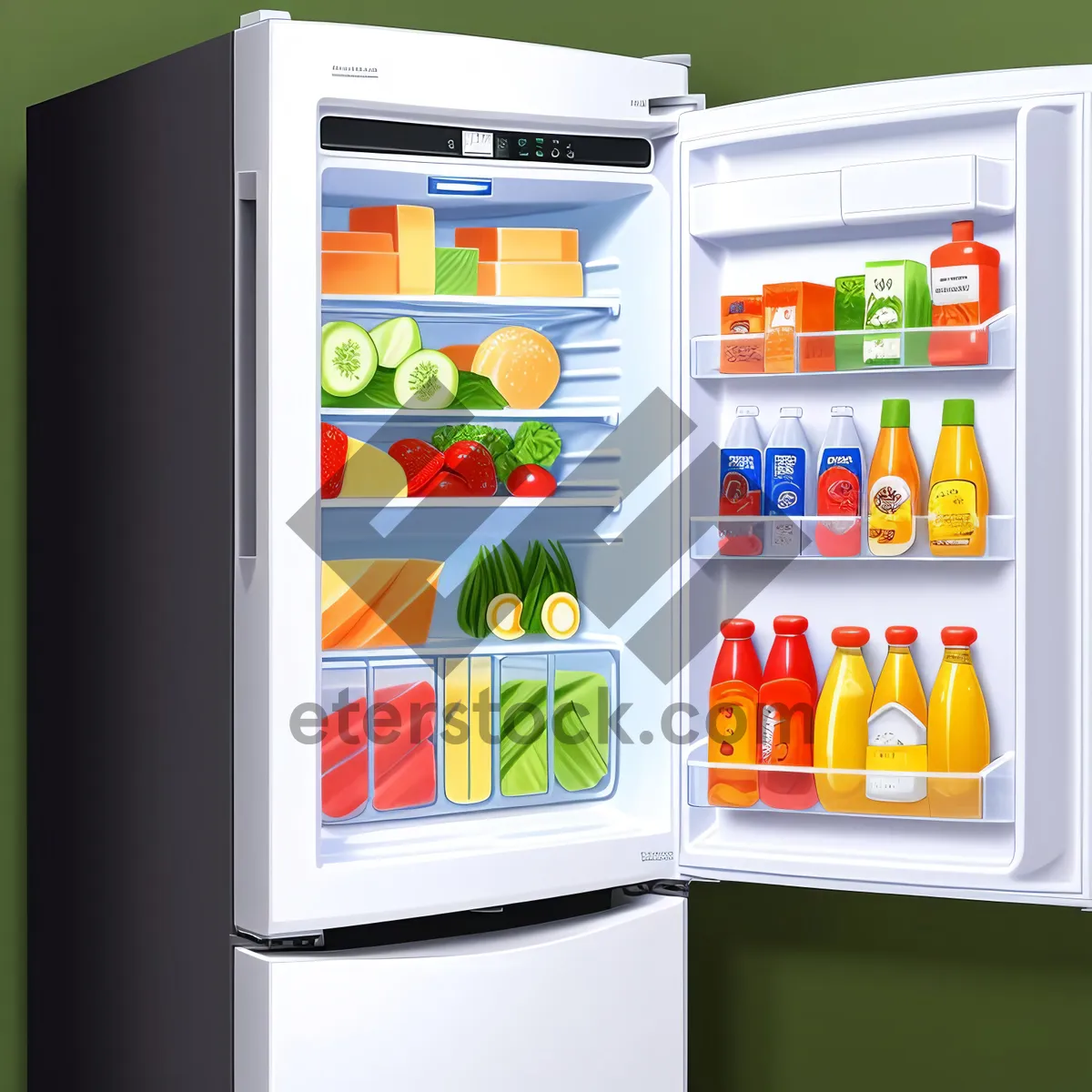 Picture of SmartTech Vending: Futuristic White Goods Refrigerator Slot Machine