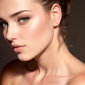 Gorgeous Model with Clean and Attractive Makeup