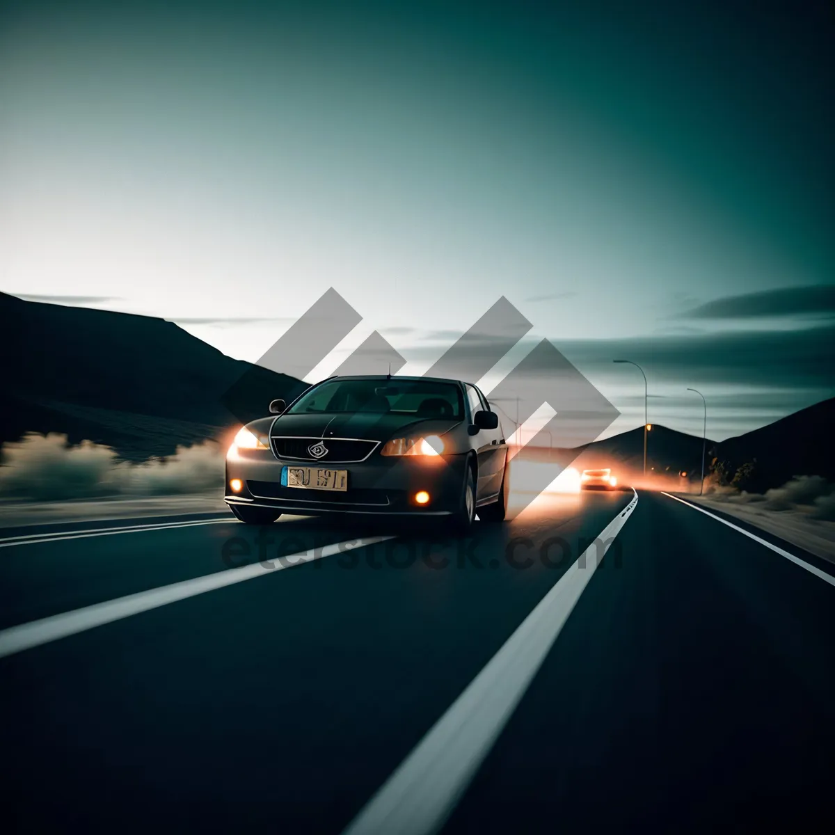 Picture of Speeding Through Scenic Rural Expressways