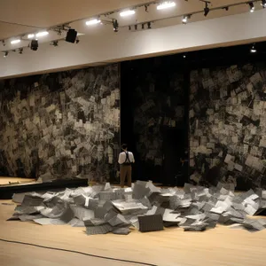 Modern luxury home interior with elegant furniture design