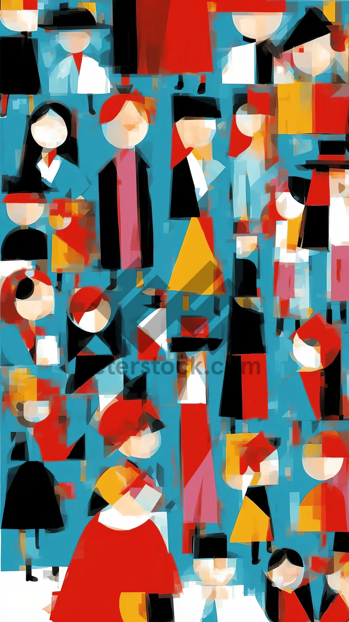 Picture of Patriotic flag emblem design symbol art