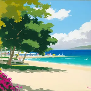 Tropical Paradise: A Serene Beach Getaway