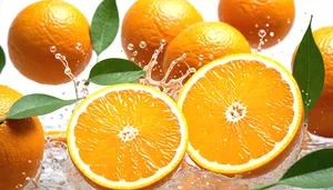 Fresh Fruit Breakfast Buffet: Orange, Grapefruit, Lemon Slices