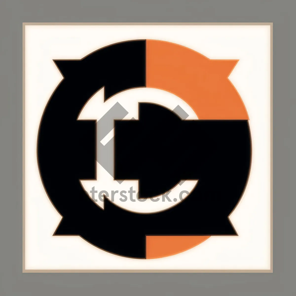 Picture of Symbolic Design: Artistic Icon of Heraldry Flag