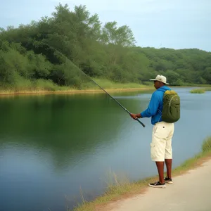 Angler's Delight: Fishing by the River