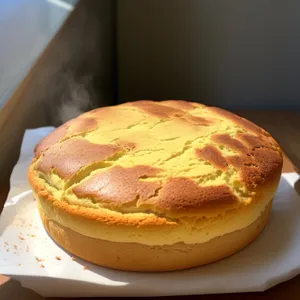 Delicious Cake Slice on Plate