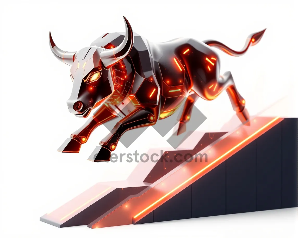 Picture of Abstract design silhouette symbol art