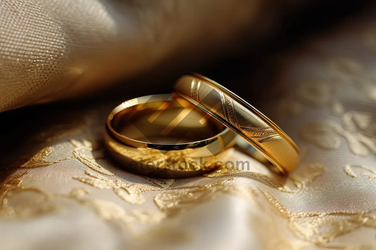 Picture of Bride and groom exchanging wedding rings