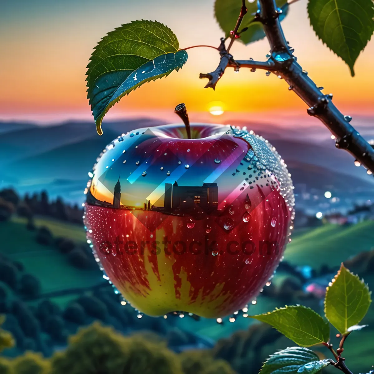 Picture of Festive Empire Apple for Holiday Celebration