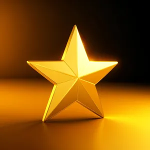 Shiny Star Symbol - Five-Spot Maple Button