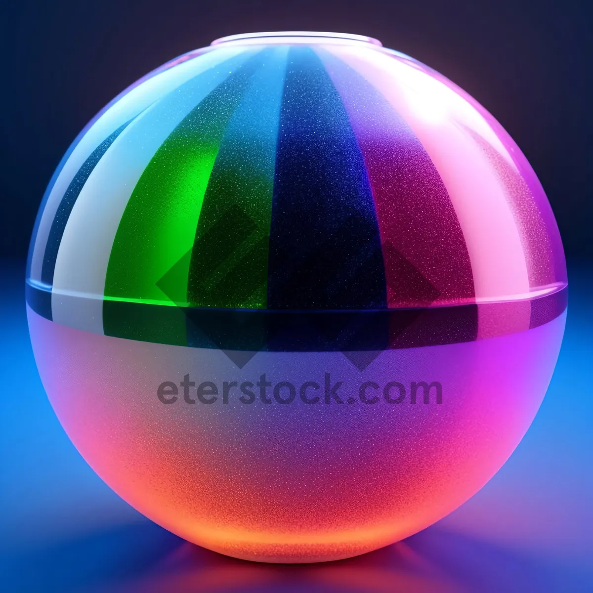 Picture of Radiant Orb: a Glowing Symbol of the World